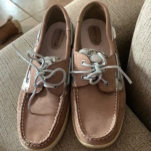 Womens Bluefish Greige - Leopard-Sequins